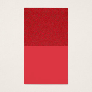 Tomato Red Dual-Finish Profile Card – Customisable