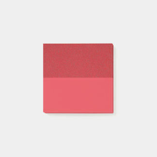 Tomato Red Dual-Texture Post-It Notes – Customise
