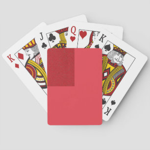 Tomato Red Duo Custom Playing Cards