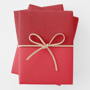 Tomato Red Duo Wrapping Paper Sheets – Customise