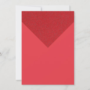 Tomato Red Inverted Triangle Card – Customisable