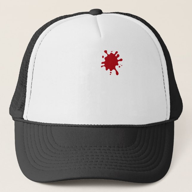 Tomato Red Logo Trucker Hat – Customisable (Front)