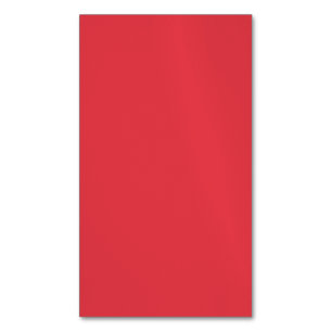 Tomato Red Magnetic Business Card – Customisable