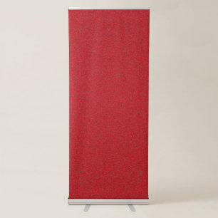 Tomato Red Noise Effect Roll-Up Banner – Customise