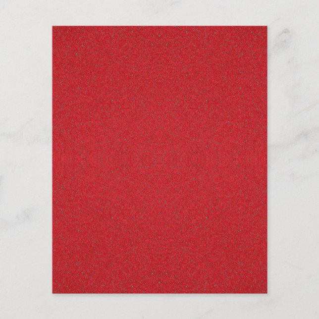 Tomato Red Noise Square Flyer – Customisable (Front)