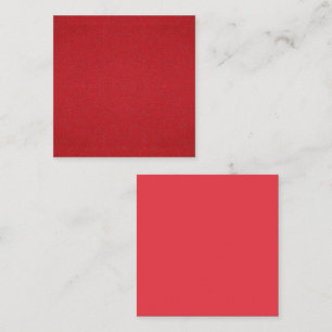 Tomato Red Noise Texture Business Card – Customise