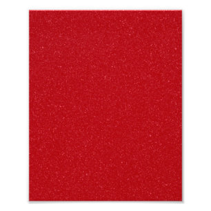 Tomato Red Noise Texture Poster – Customisable