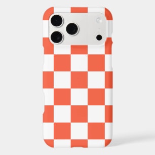Tomato Red Retro Check