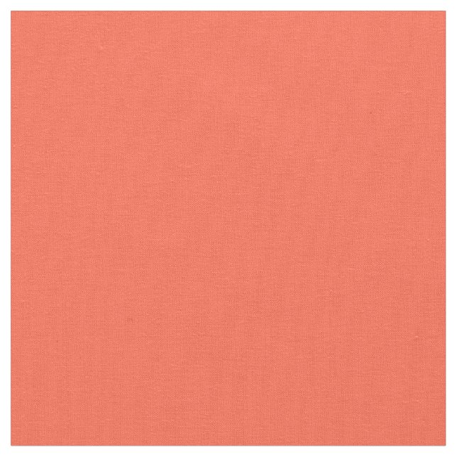 Tomato Red Solid Color Fabric (Close Up)
