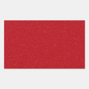 Tomato Red Speckled Rectangle Stickers – Customise