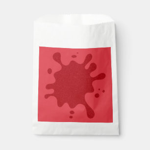 Tomato Red Splatter Treat Bags – Customisable