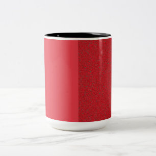 Tomato Red Split Speckle Ceramic Mug – Customise