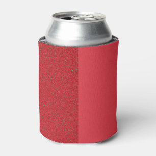 Tomato Red Split Texture Custom Drink Cooler