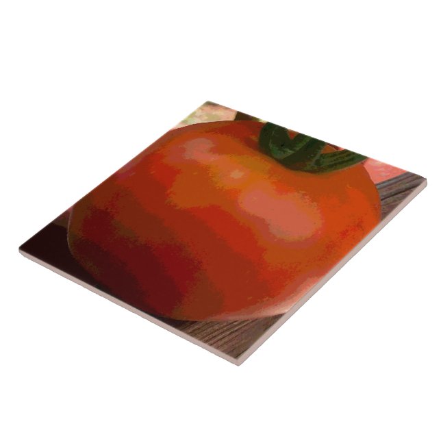 Tomato Red Tile (Side)