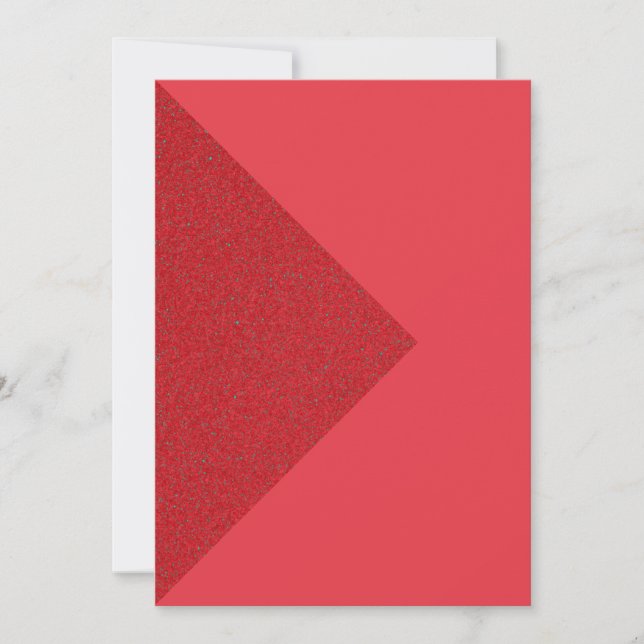 Tomato Red Triangle Focus Card – Customisable (Front)