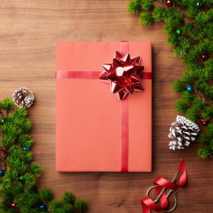 Tomato Red Wrapping Paper