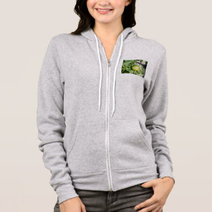 Tomato ripening in an orchard hoodie