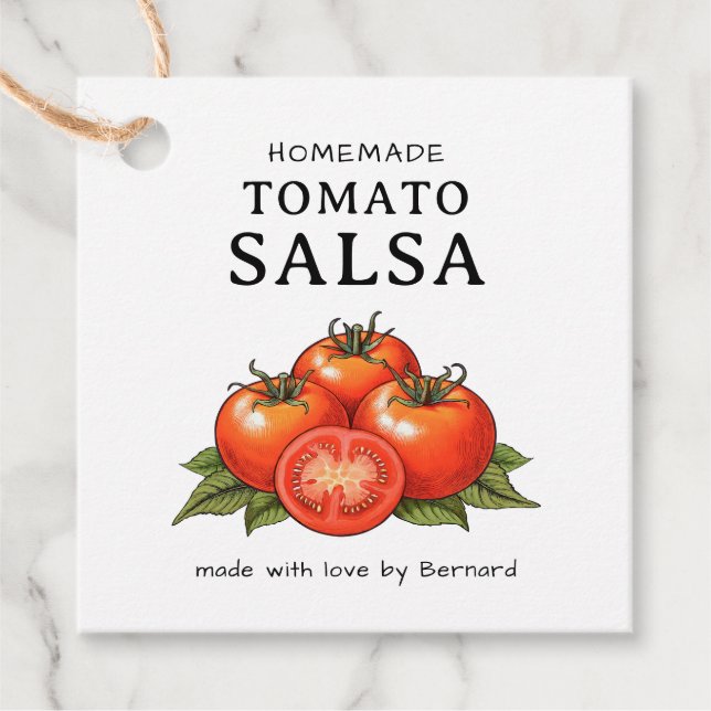 Tomato Salsa label (Front)