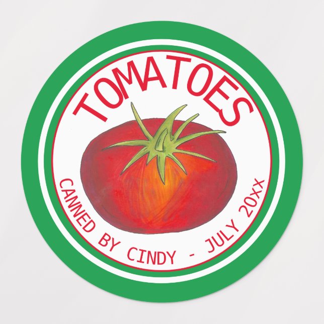 Tomato Sauce Tomatoes Vegetables Canning Canned By (Design 1)