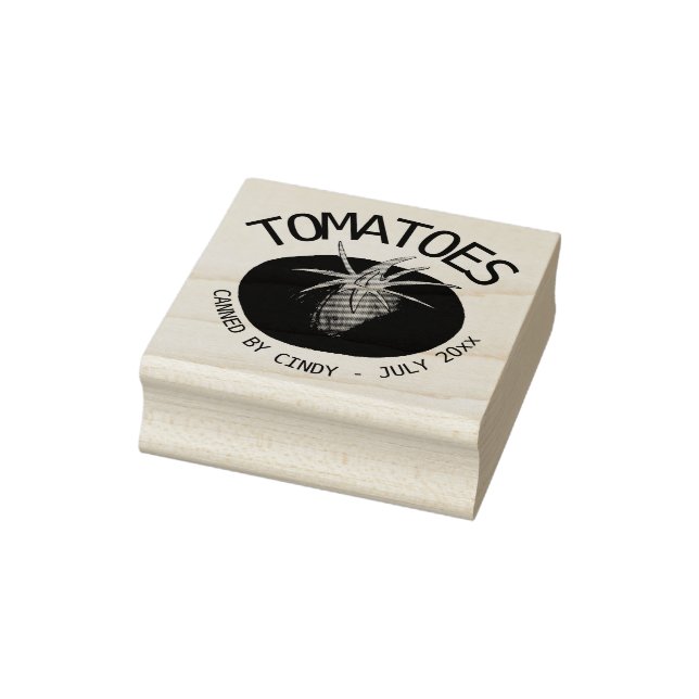 Tomato Sauce Tomatoes Vegetables Canning Canned By Rubber Stamp (Stamp)