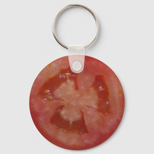 Tomato Slice Key Ring (Front)