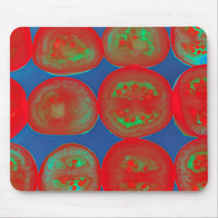 Tomato slices mouse mat