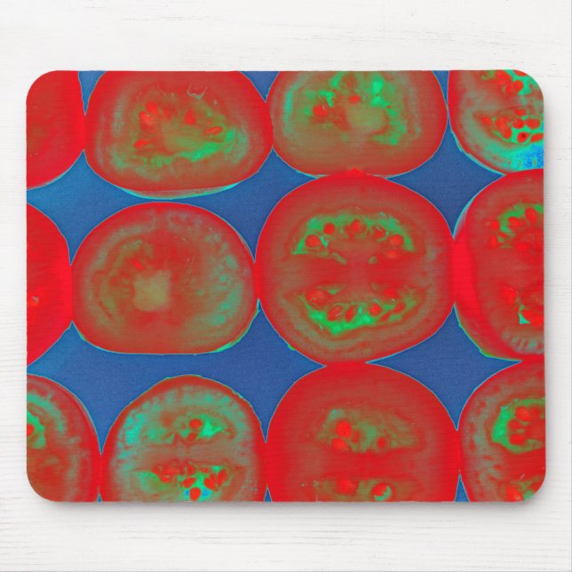 Tomato slices mouse mat (Front)