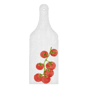 Tomato summer veggie garden trendy cutting board