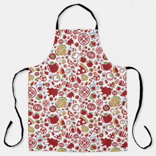 Tomato-Themed Culinary Apron