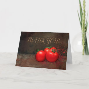 Tomato Trio Thank you Card