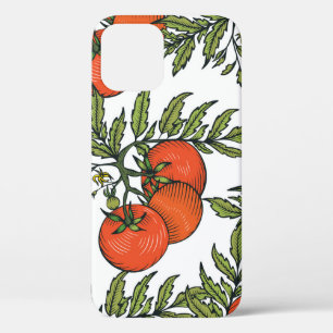 Tomato Vintage: Farm Market Illustration. iPhone 12 Case
