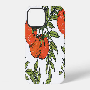 Tomato Vintage: Farm Market Illustration. iPhone 12 Case