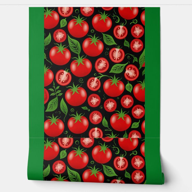 Tomato Wallpaper For Kitchen  (Unrolling)