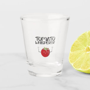 Tomato Whisperer Shot Glass
