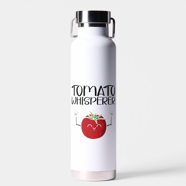 Tomato Whisperer Water Bottle (Front)