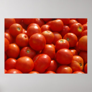 Tomatoes at the Market Poster