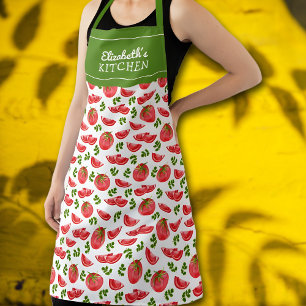 Tomatoes Custom Kitchen Fruit Unisex Apron