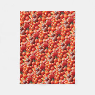 Tomatoes Fleece Blanket