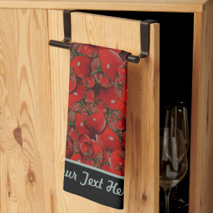 Tomatoes Kitchen Towel - Optional Personalisation