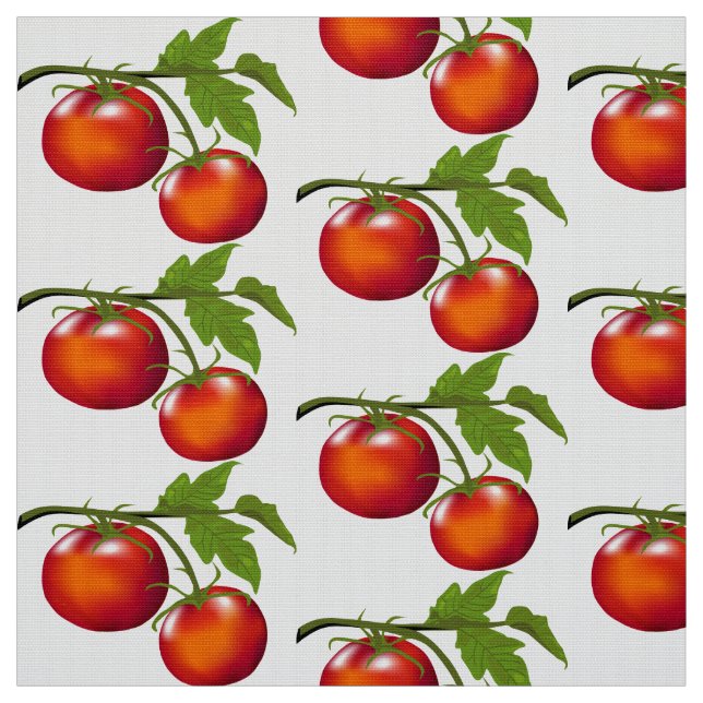 Tomatoes on the Vine Fabric (Swatch)