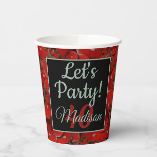 Tomatoes Paper Cups