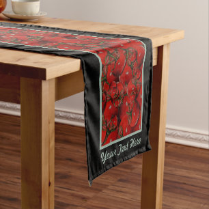 Tomatoes Table Runner - Optional Personalisation