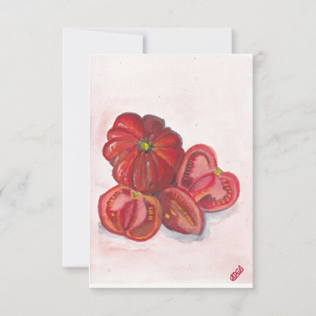Tomatoes Thank You Card (Front)