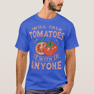Tomatoes Vegetable Vegans Gardeners Vegetarian 141 T-Shirt