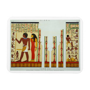 Tomb 24, Sepulchral Chamber No. 2, from Gizeh, Vol Magnet