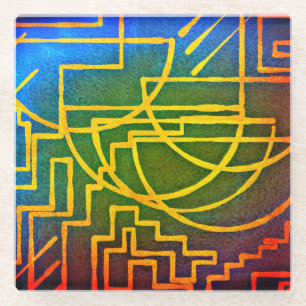 Tomb Glass Coaster