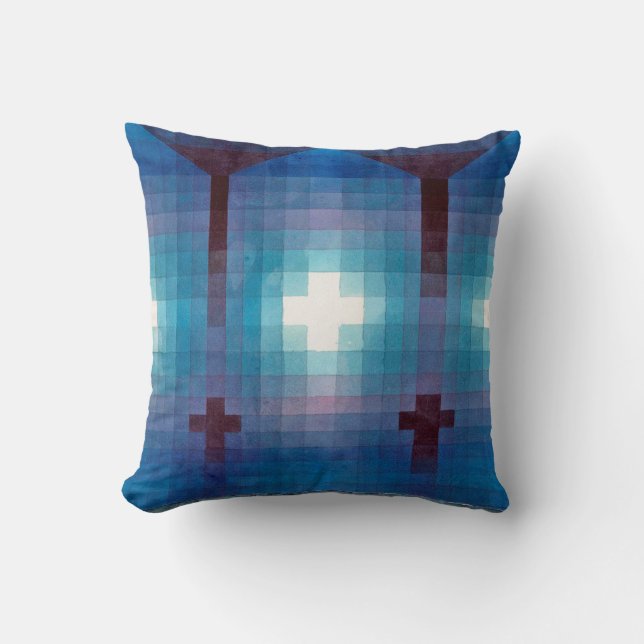 Tomb in Three, Klee Cushion (Front)