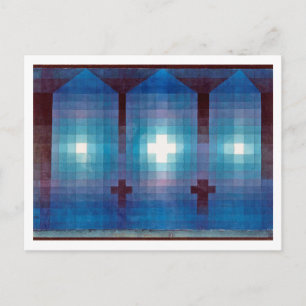 Tomb in Three, Klee Postcard