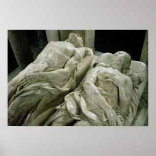 Tomb of Catherine de Medici  and Henri II Poster