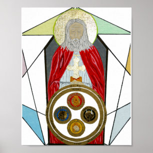 Tomb of Christian Rosenkreutz Poster